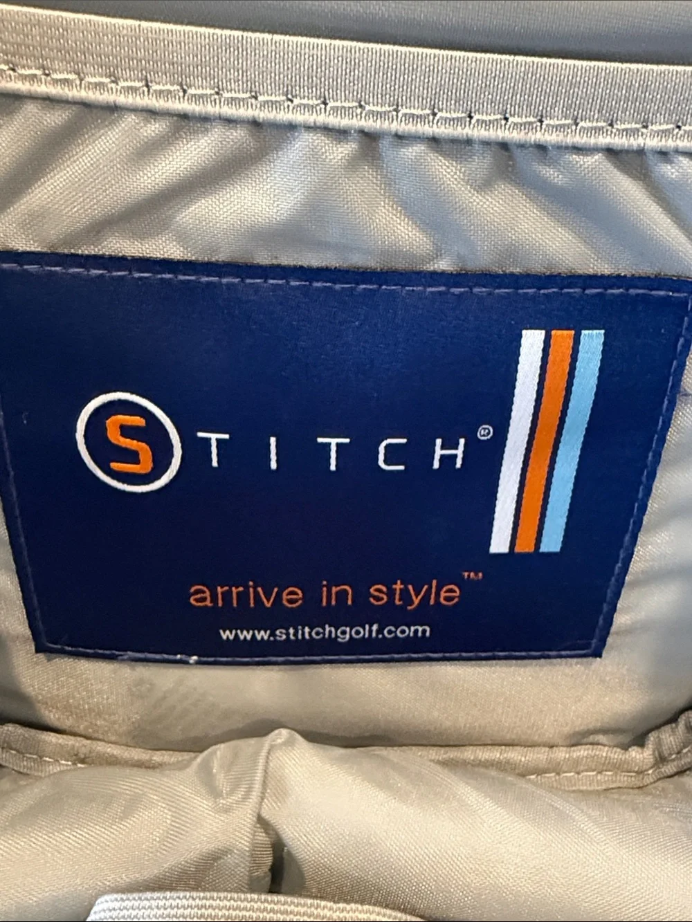 STITCH Golf Wine Tote - Gray - NWT (New With Tags)